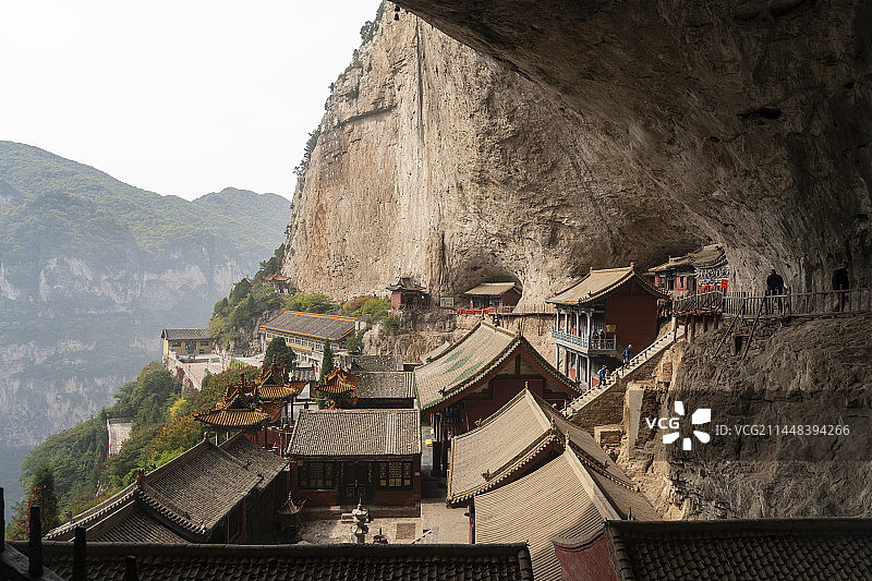 山西绵山云峰寺图片素材