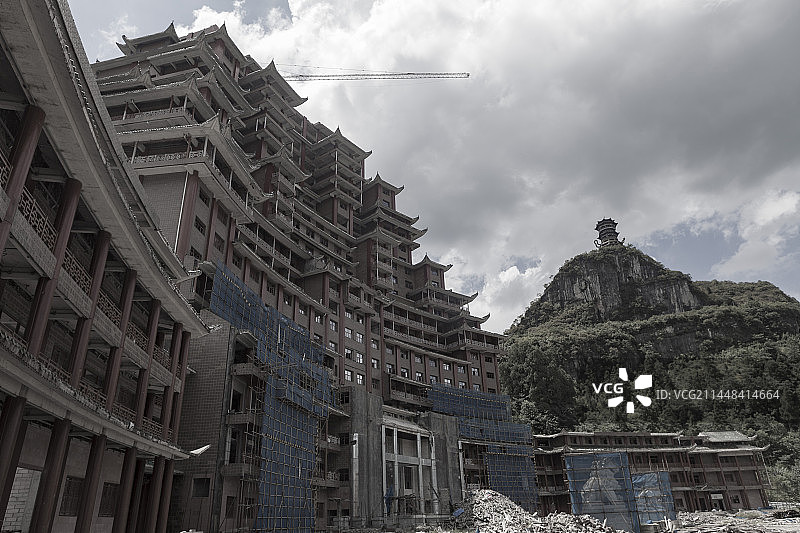 独山天下第一水司楼图片素材