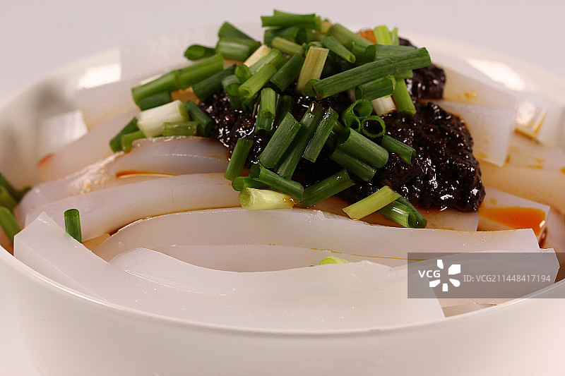 四川凉粉特写，伤心凉粉，川北凉粉图片素材