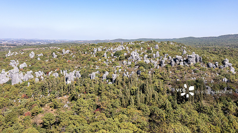 云南石林景区风光图片素材