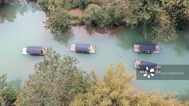 广西崇左明仕田园景区风光图片素材