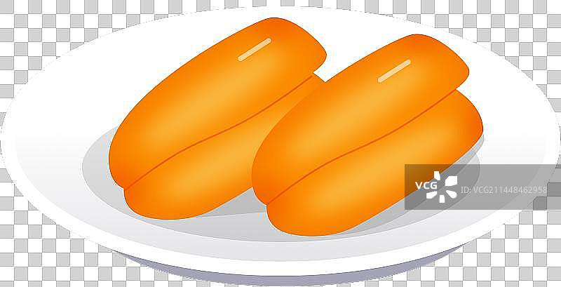 中华美食湖北武汉两根小油条免抠元素图片素材