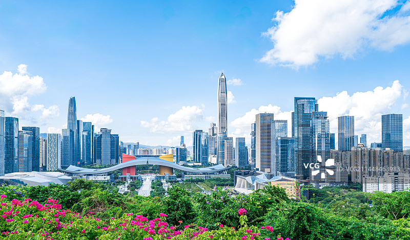 深圳城市建筑都市风光图片素材