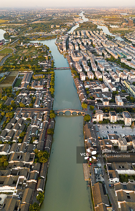 大运河塘栖古镇美景图片素材