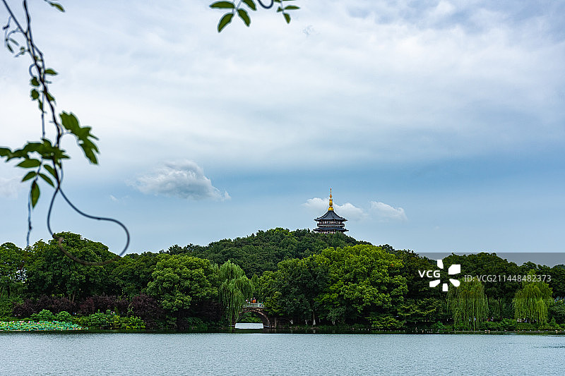 杭州浴鹄湾风景图片素材