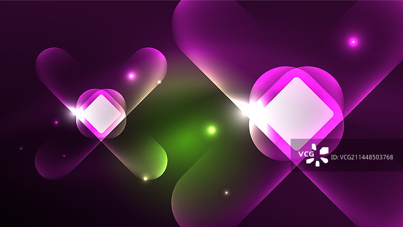 抽象背景登陆页玻璃几何图片素材