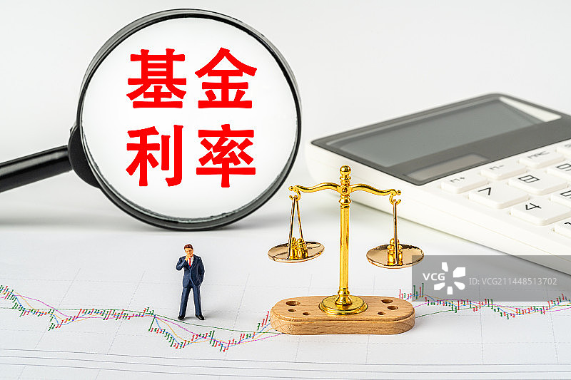 基金利率图片素材