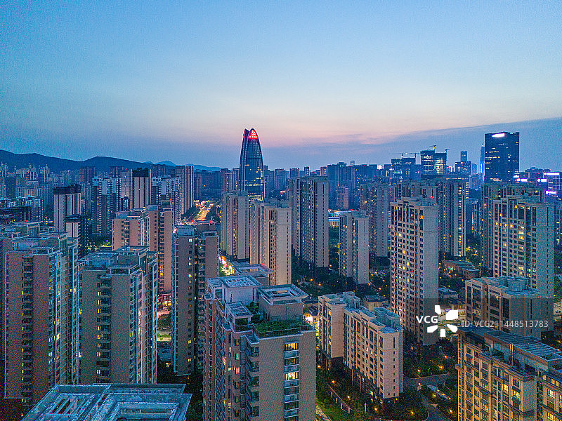 航拍济南汉峪金谷图片素材