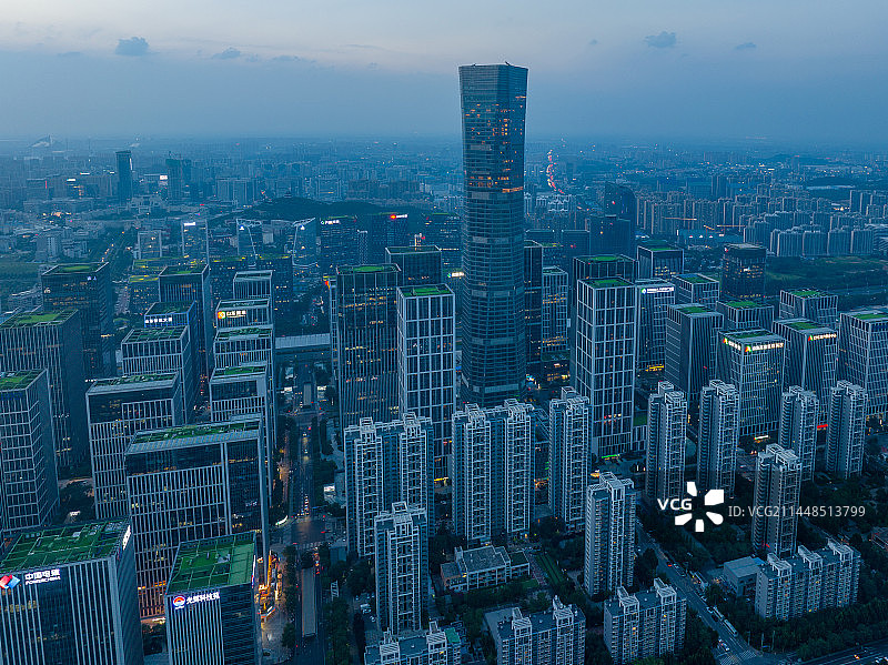 航拍济南汉峪金谷图片素材