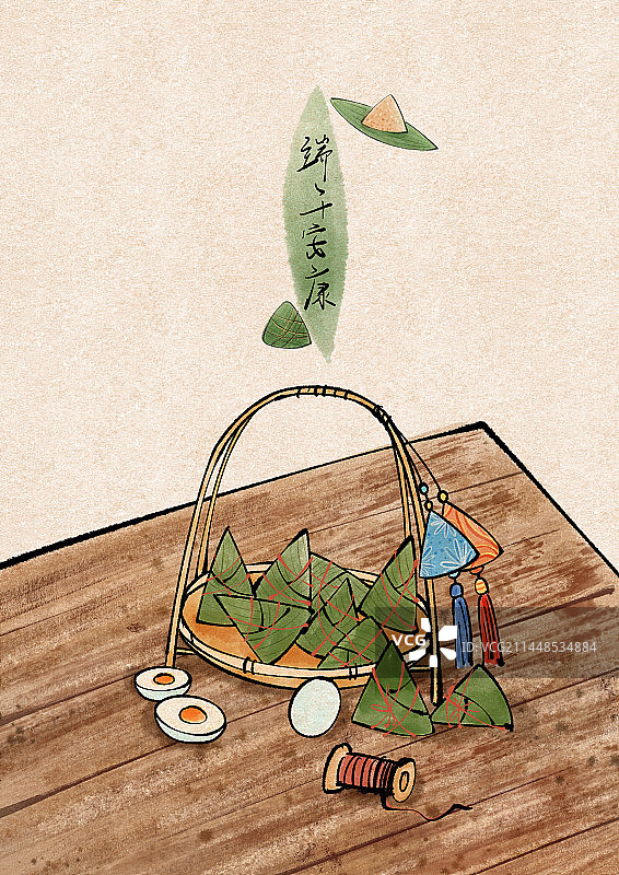 端午节插画海报图片素材