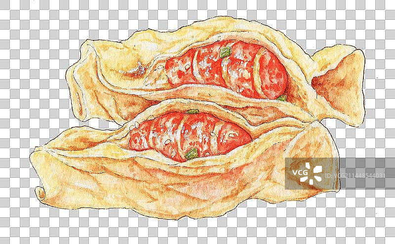 小龙虾开口饺图片素材