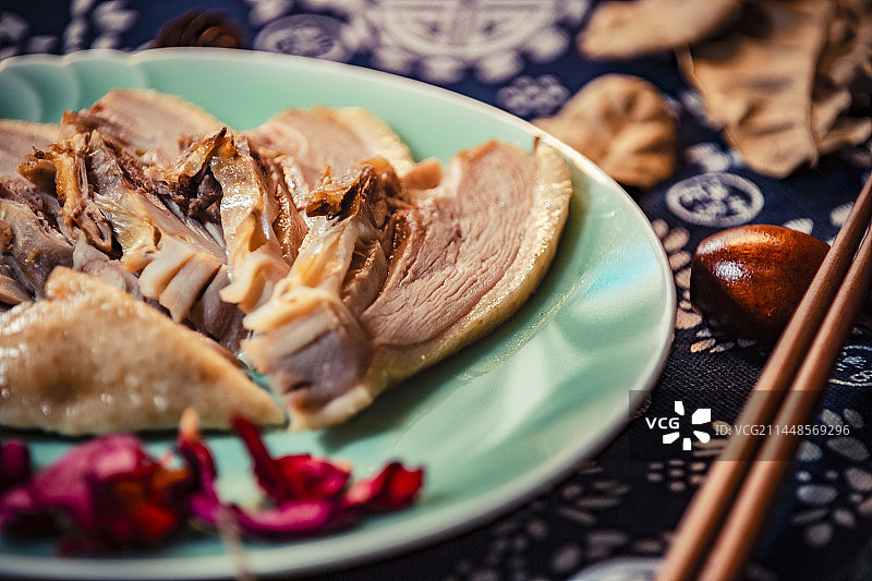 南京盐水鸭凉菜咸水鸭图片素材