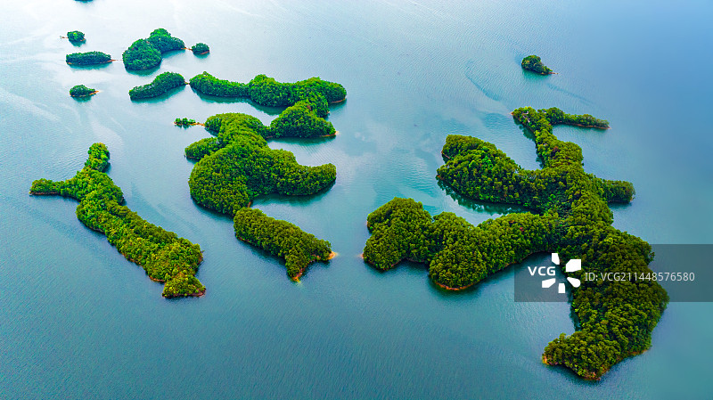 杭州千岛湖：诗画江南 养心天堂图片素材