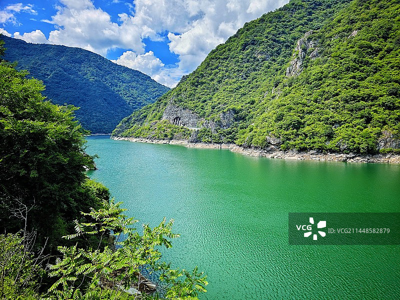 石门栈道部分路段风景图片素材
