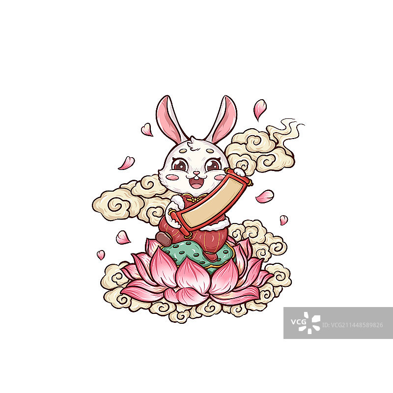 新年插画图片素材