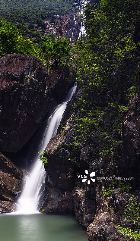 溪流成河（摄于广州增城白水寨）图片素材