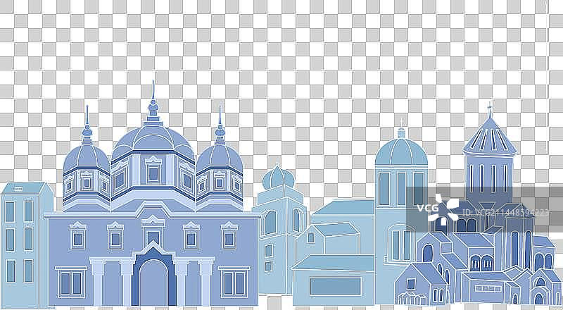 外国建筑元素图片素材