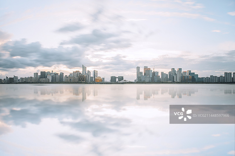 云涌钱江新城图片素材