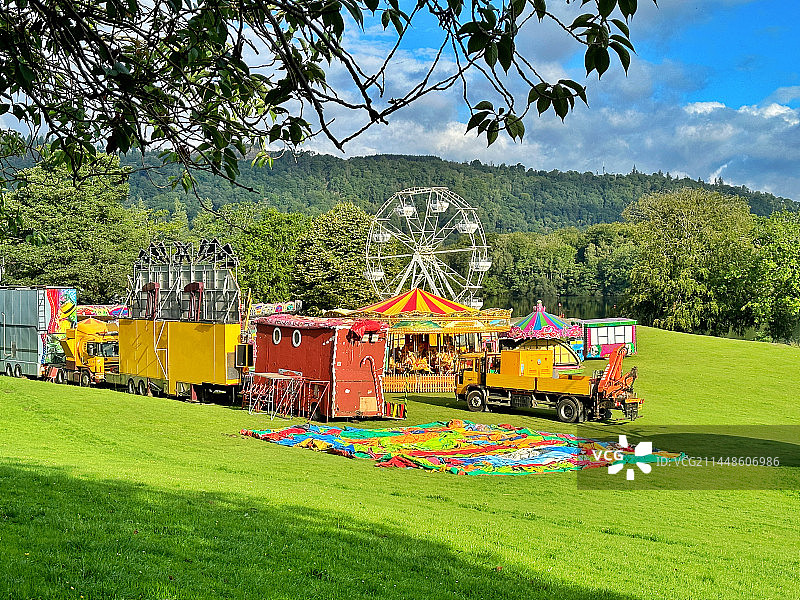 英国湖区游乐园图片素材