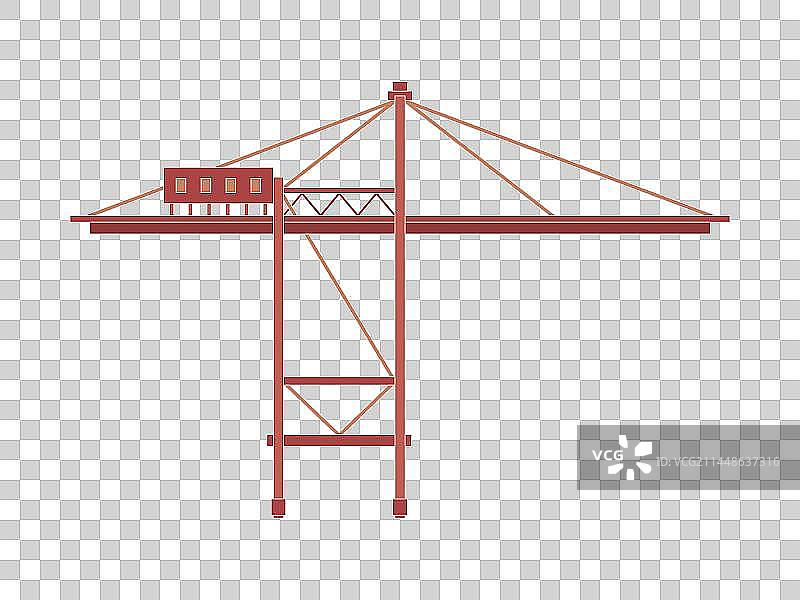 龙门吊起重机图片素材