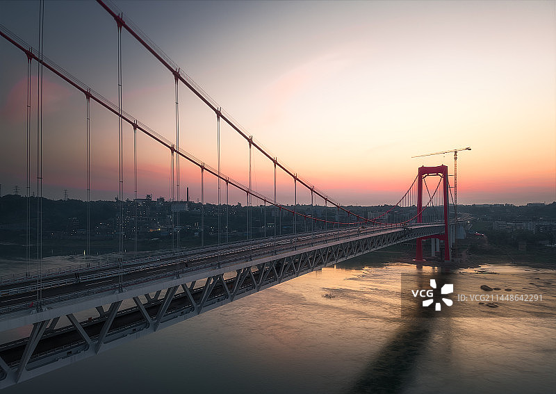 泸州城市风光长江二桥图片素材