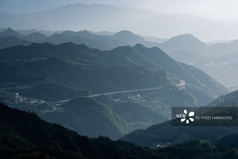 泸州古蔺乌蒙山高速公路图片素材