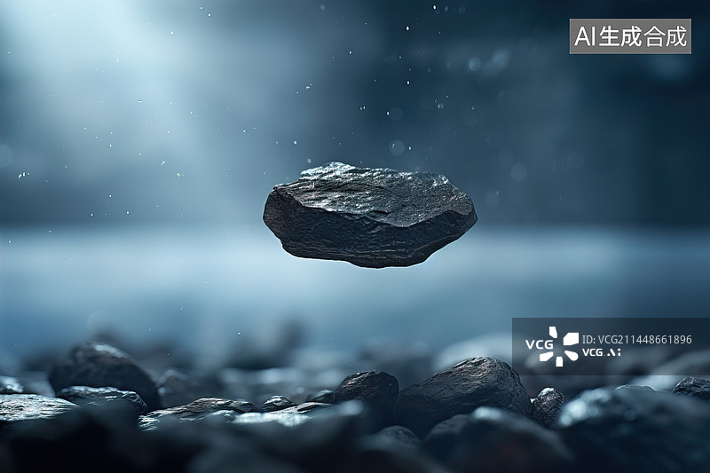 【AI数字艺术】常温超导，磁悬浮图片素材