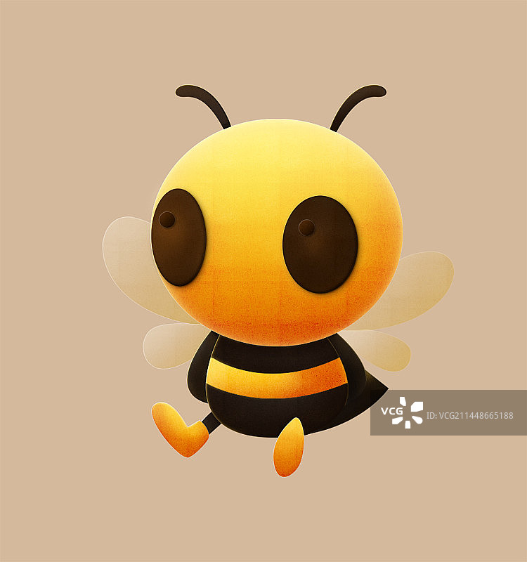 Bee——蜜蜂插画元素图片素材