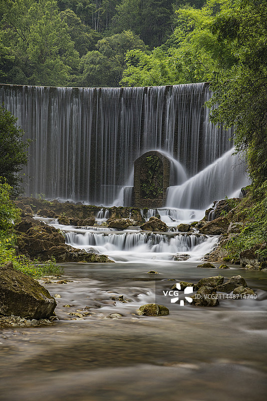 贵州荔波小七孔卧龙潭图片素材