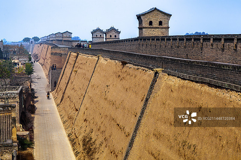平遥城墙图片素材