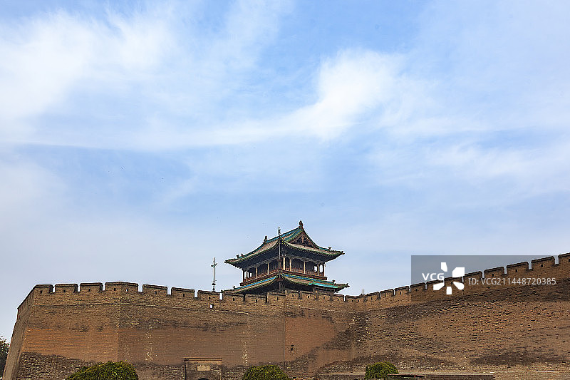 平遥城墙图片素材