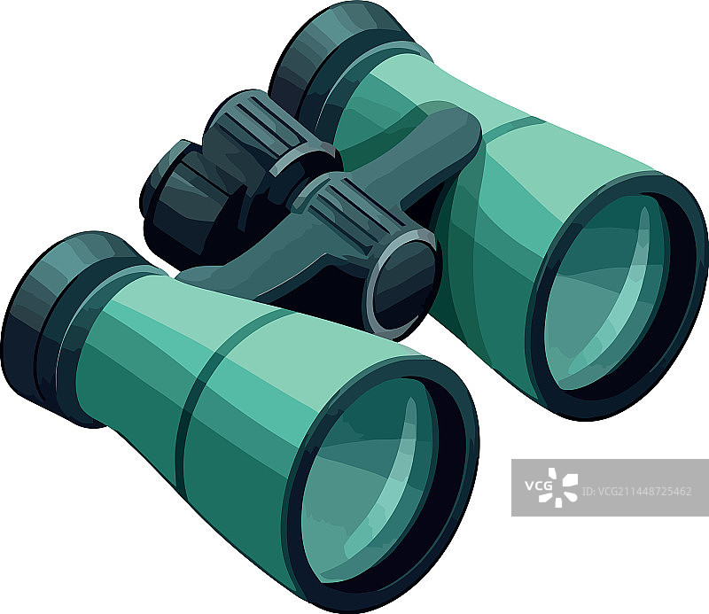用于观测的紧凑型双筒望远镜图片素材