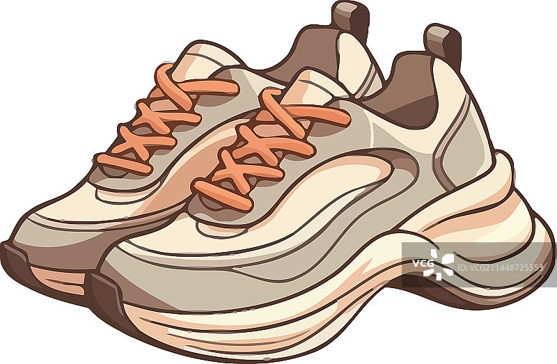 跑步鞋图标现代设计图片素材
