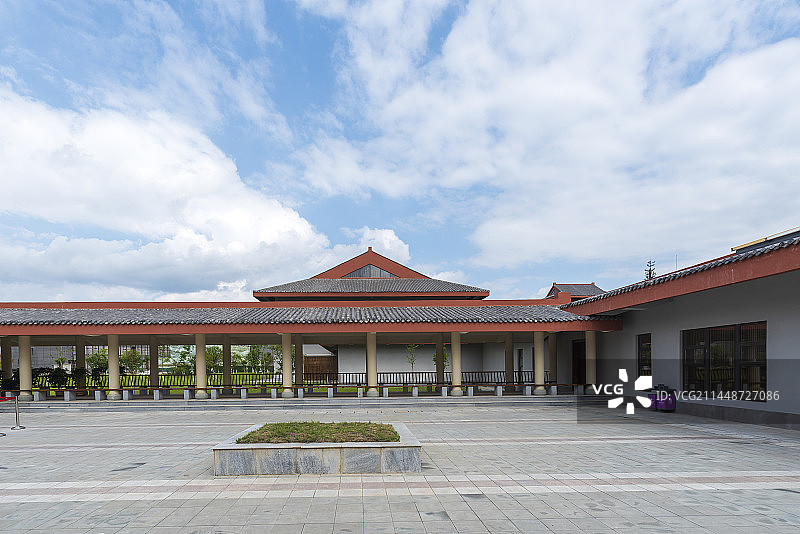 四川文化艺术学院校内风光图片素材