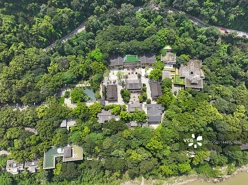 北温泉公园图片素材