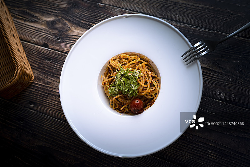 西餐意大利面图片素材