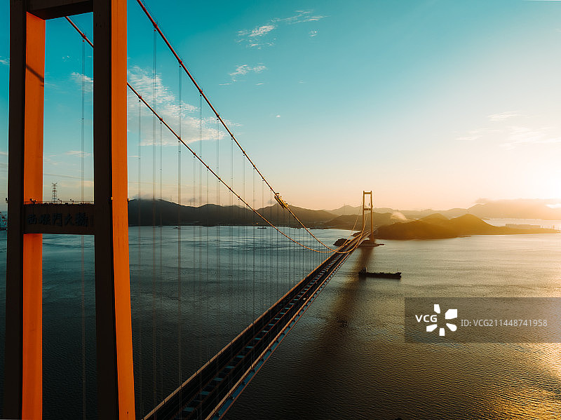 宁波舟山西堠门大桥图片素材