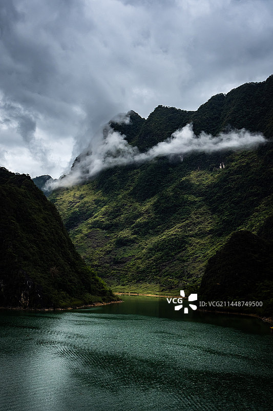 中国浩坤湖图片素材