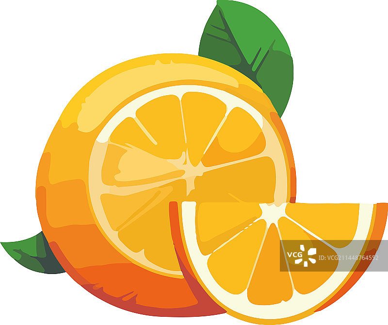 多汁的柑橘类水果象征着健康的夏天图片素材