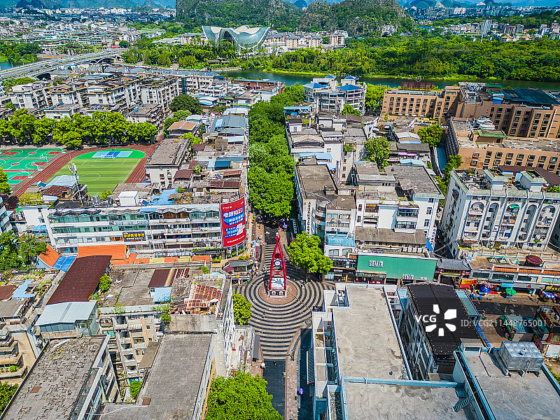 桂林中区正阳步行街图片素材