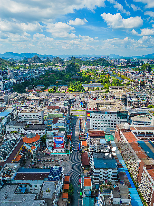 桂林中区正阳步行街图片素材