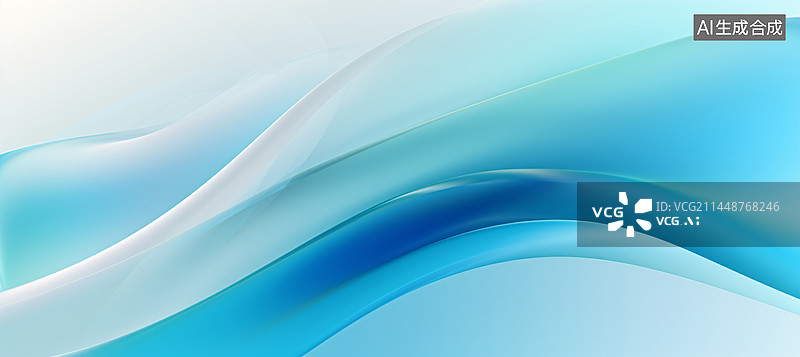 【AI数字艺术】由流动形状制成的抽象背景设计，抽象线条科技背景图片素材
