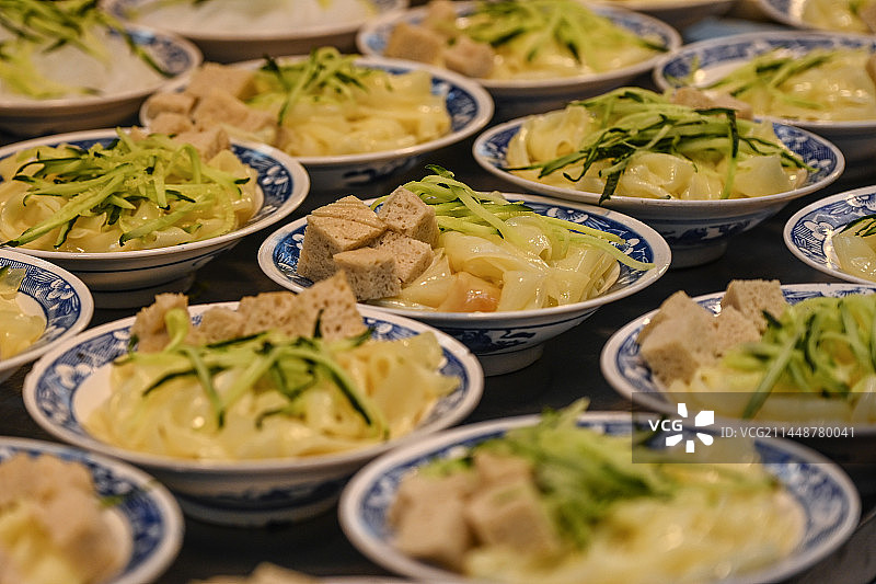 西安面食图片素材