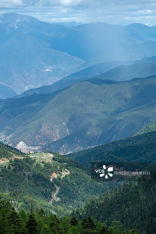 白马雪山森林图片素材
