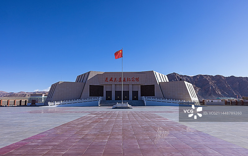 西藏阿里-进藏先遣连纪念馆图片素材