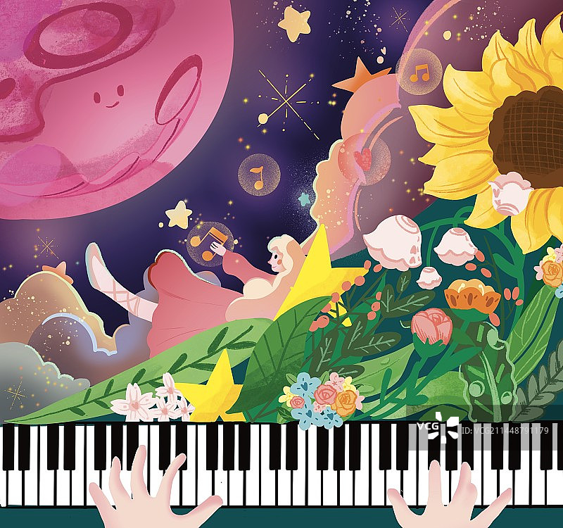 音乐的世界图片素材