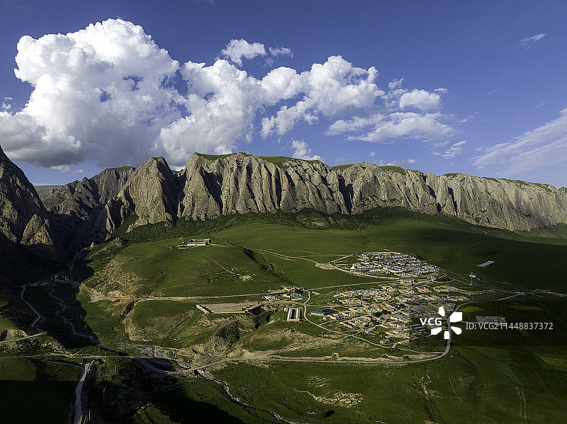 甘加秘境图片素材