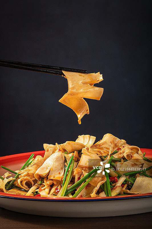 川味-火爆黄喉图片素材