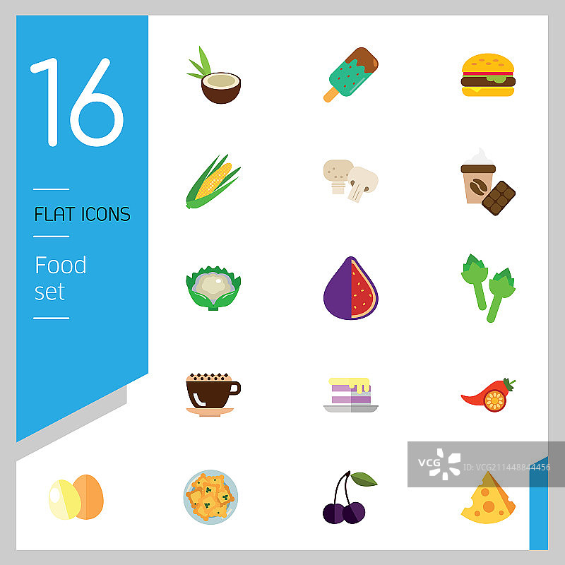 食物图标合集图片素材