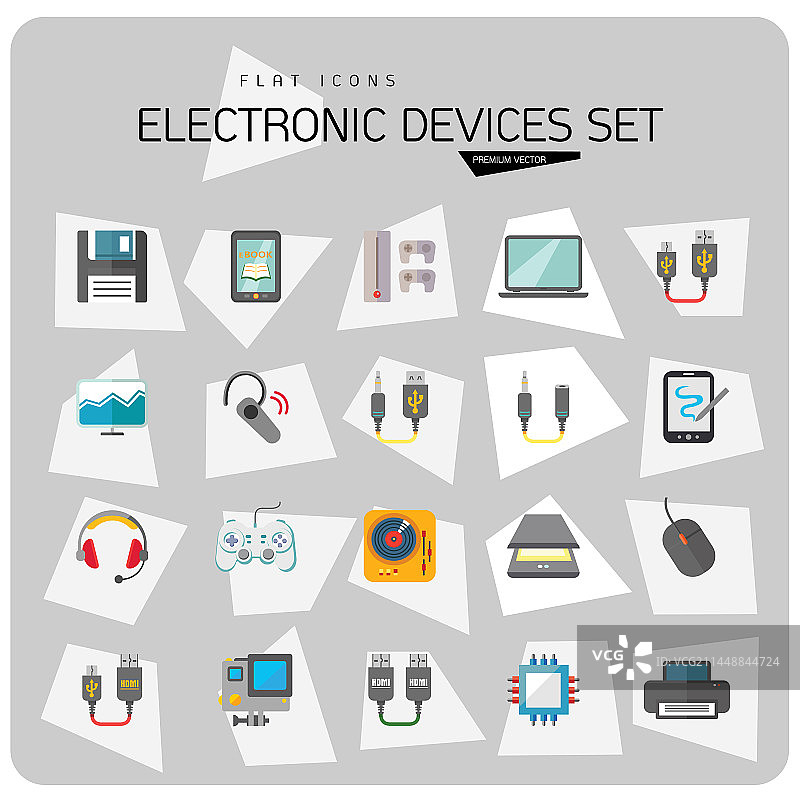 电子设备图标集图片素材